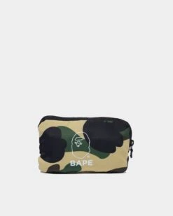 A Bathing Ape 1st Camo Packable Tote Bag Yellow -Mitchell & Ness Shop 06007264 YY001 default 00030