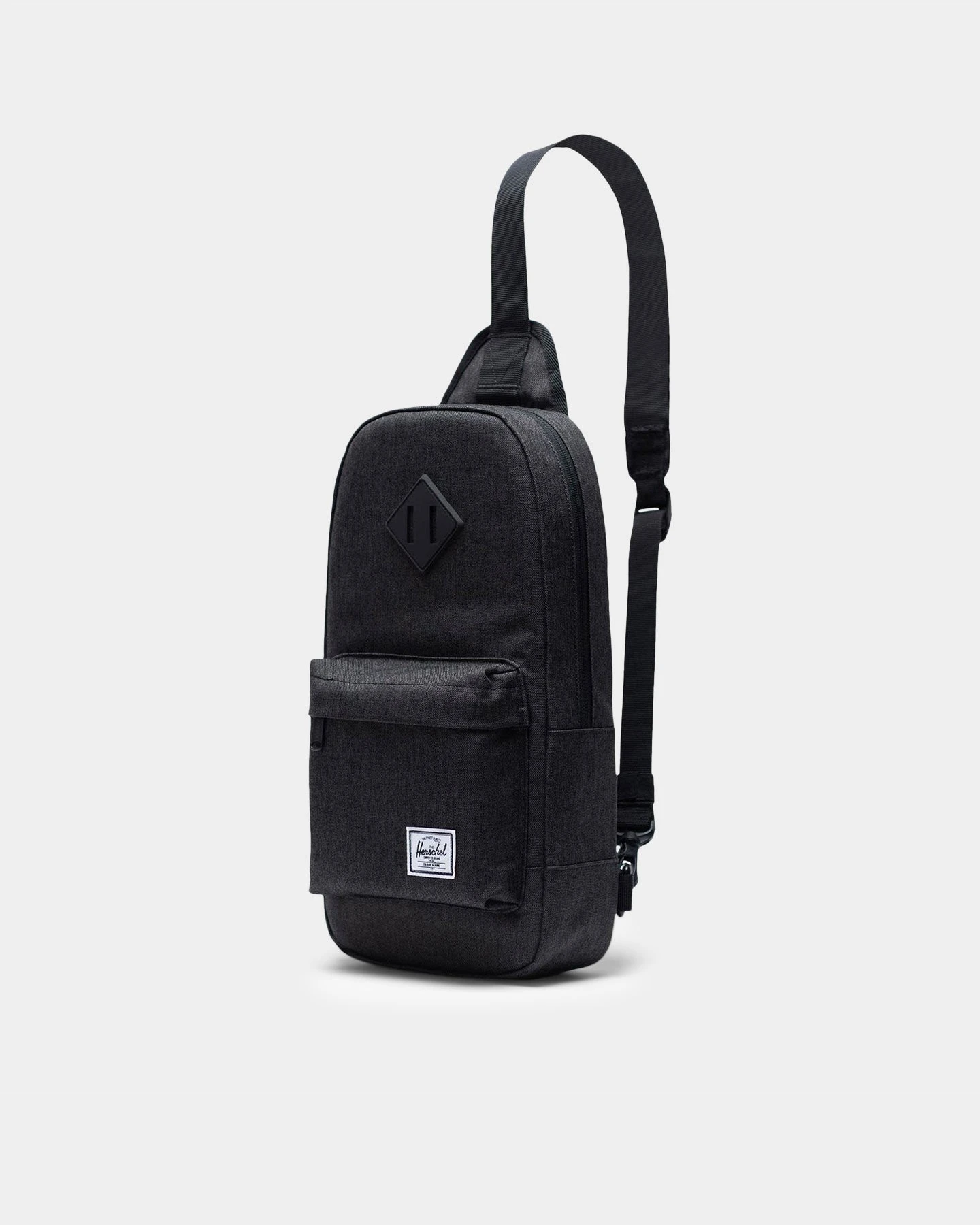 Herschel Bag Co Heritage Shoulder Bag Black Crosshatc Herschel Bag Co Heritage Shoulder Bag Black Crosshatc -Mitchell & Ness Shop 06008238 YB556 default 00020