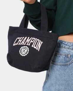 Champion C Life Varsity Tote Bag Navy