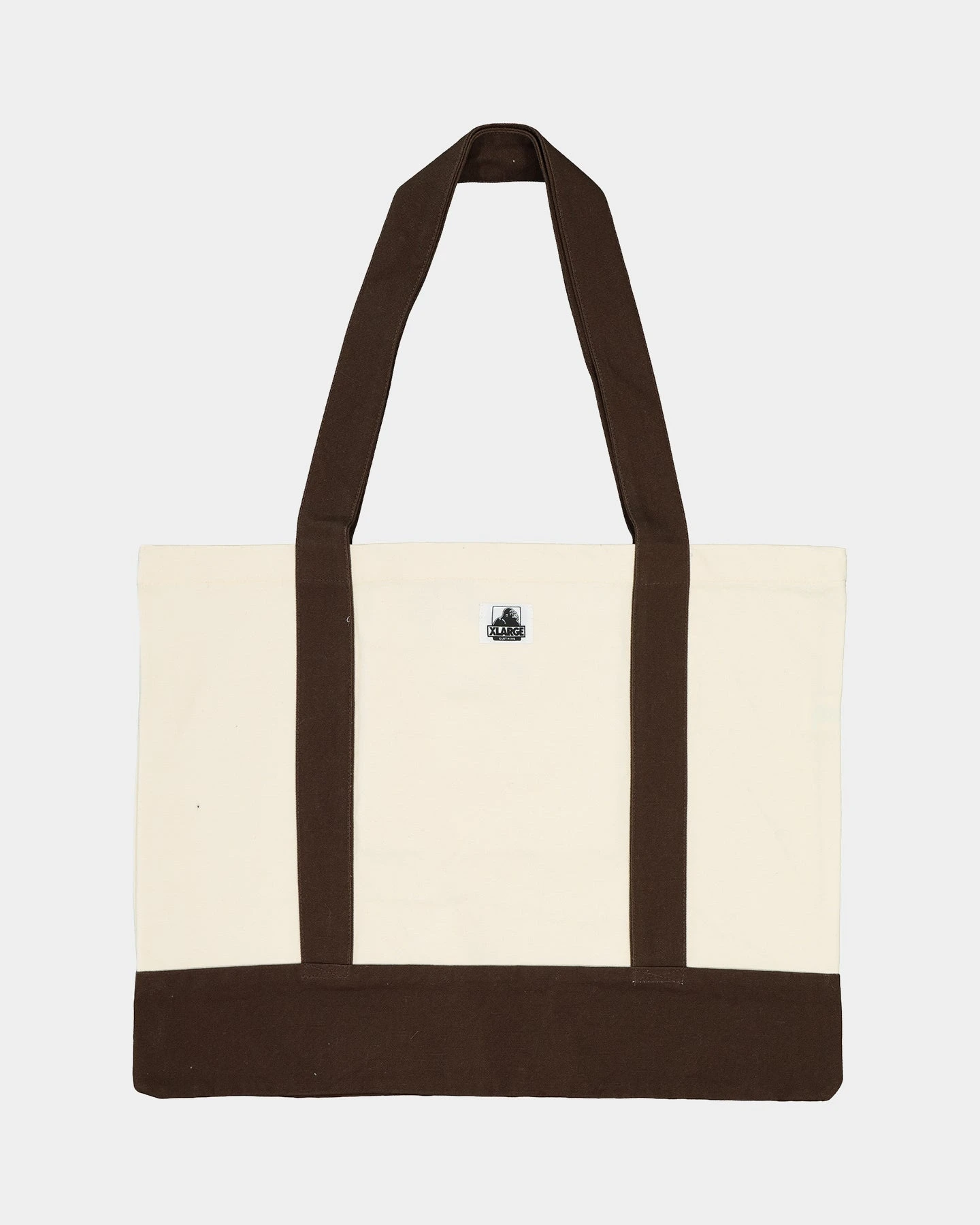 X-Large 91 Contrast Tote Bag Cream/Brown X-Large 91 Contrast Tote Bag Cream/Brown -Mitchell & Ness Shop 06008944 YC606 default 0010