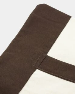 X-Large 91 Contrast Tote Bag Cream/Brown 6 X-Large 91 Contrast Tote Bag Cream/Brown -Mitchell & Ness Shop 06008944 YC606 default 0050