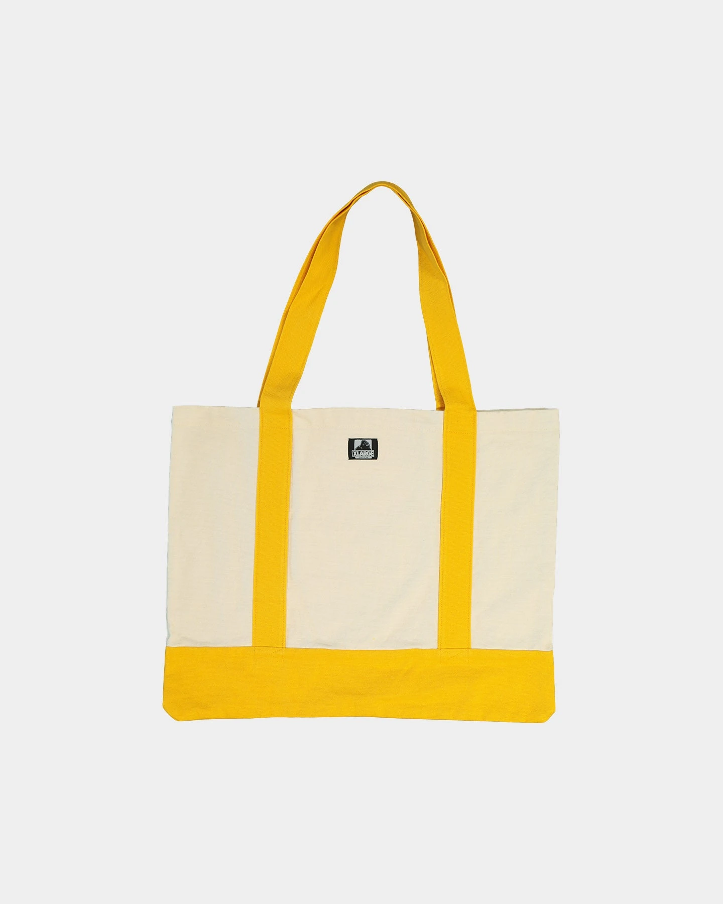 XLARGE 91 Contrast Tote Bag Natural/Yellow XLARGE 91 Contrast Tote Bag Natural/Yellow -Mitchell & Ness Shop 06008944 YN095 default 0010