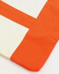 XLARGE 91 Contrast Tote Bag Natural/Orange -Mitchell & Ness Shop 06008944 YN096 default 0040