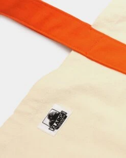 XLARGE 91 Contrast Tote Bag Natural/Orange -Mitchell & Ness Shop 06008944 YN096 default 0070
