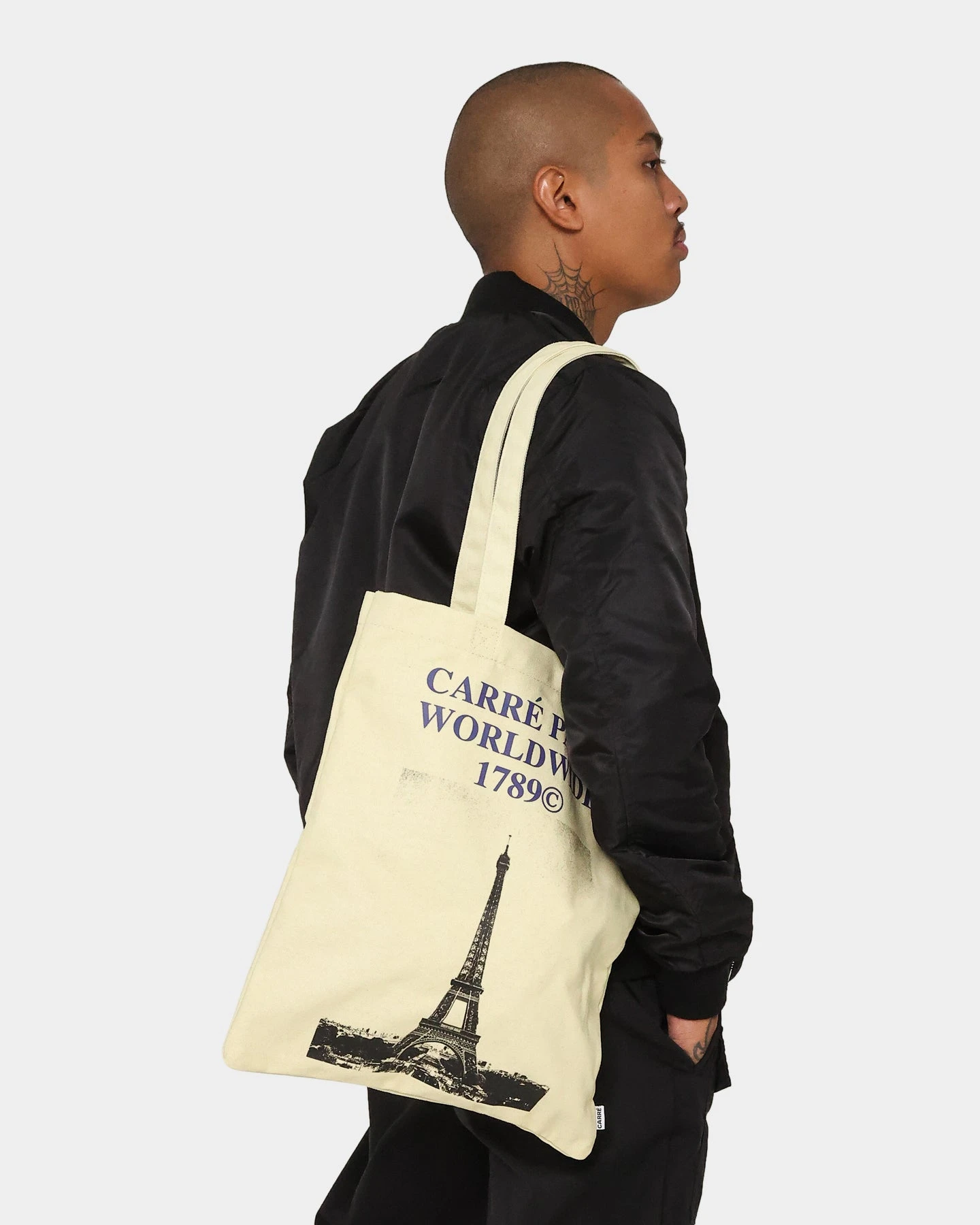 Carre Rosewide Vintage Tote Bag Off White Carre Rosewide Vintage Tote Bag Off White -Mitchell & Ness Shop 06009263 YO007 mens 0017