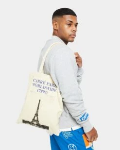 Carre Rosewide Vintage Tote Bag Off White 8 Carre Rosewide Vintage Tote Bag Off White -Mitchell & Ness Shop 06009263 YO007 mens 0020