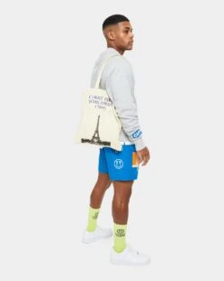 Carre Rosewide Vintage Tote Bag Off White 10 Carre Rosewide Vintage Tote Bag Off White -Mitchell & Ness Shop 06009263 YO007 mens 0030