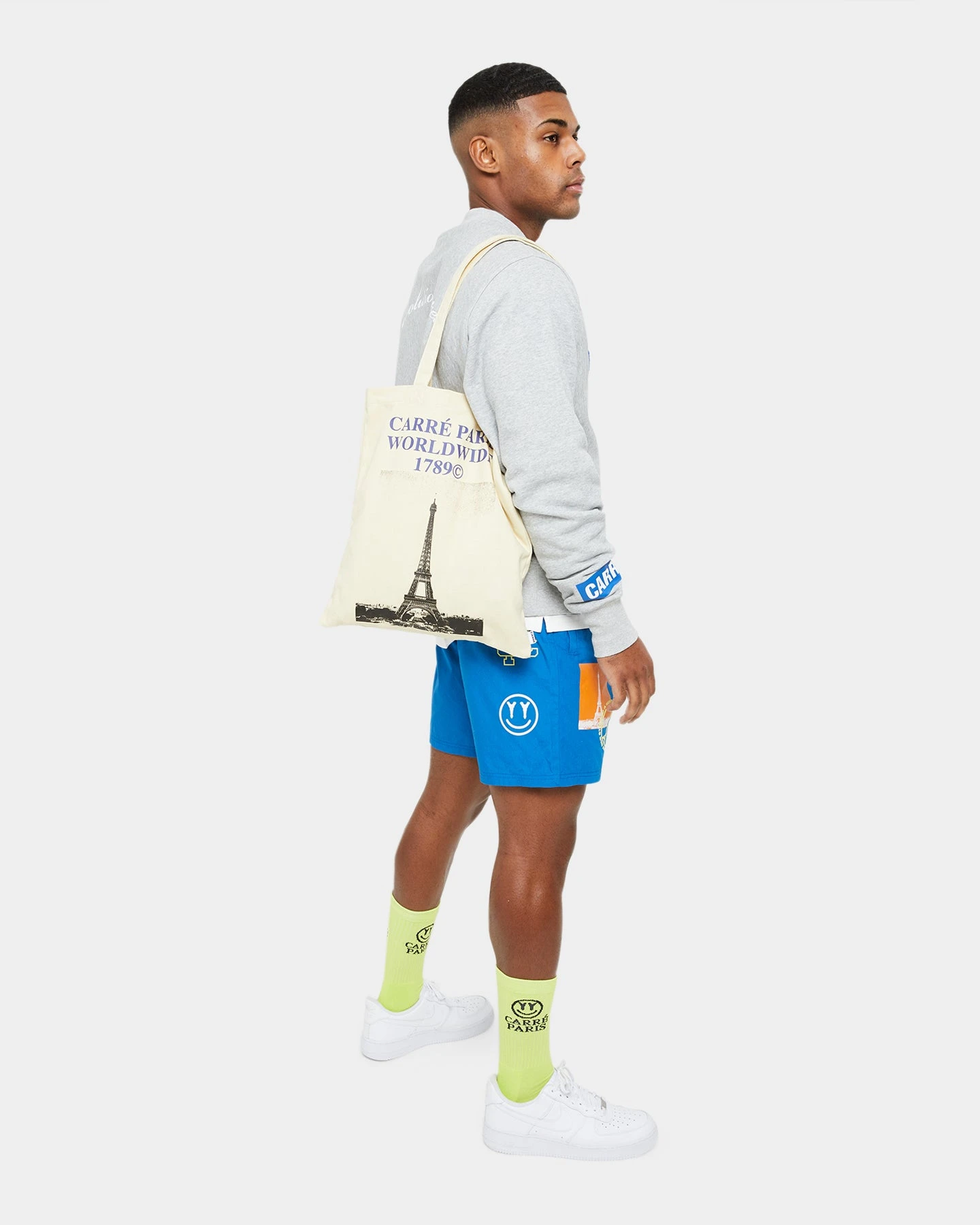 Carre Rosewide Vintage Tote Bag Off White Carre Rosewide Vintage Tote Bag Off White -Mitchell & Ness Shop 06009263 YO007 mens 0030