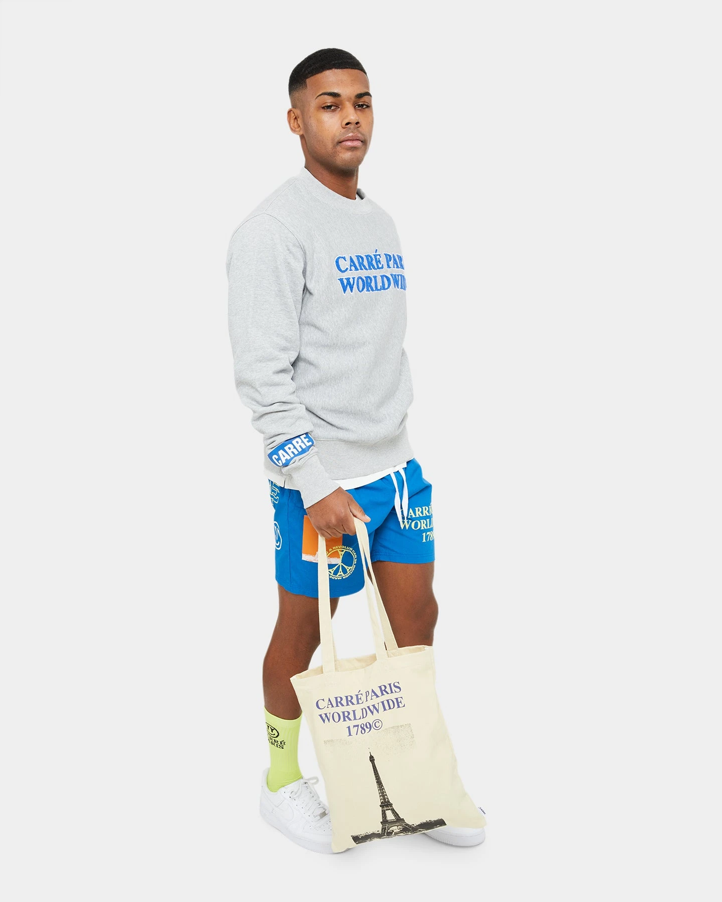 Carre Rosewide Vintage Tote Bag Off White Carre Rosewide Vintage Tote Bag Off White -Mitchell & Ness Shop 06009263 YO007 mens 0040