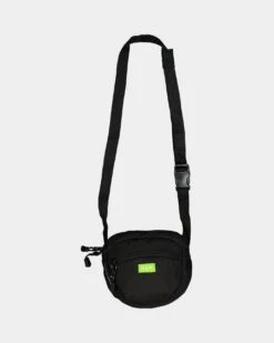 HUF Bunker Shoulder Bag Black 5 HUF Bunker Shoulder Bag Black -Mitchell & Ness Shop 06009460 YB001 default 0020