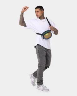 HUF Bunker Shoulder Bag Blue/Green -Mitchell & Ness Shop 06009461 YX036 mens 0020