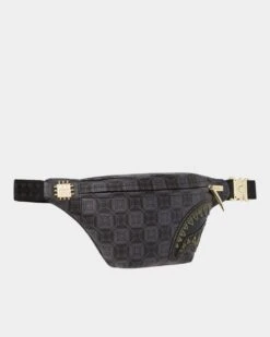 Sprayground AI4 Diamond Crossbody Bum Bag Black/Gold -Mitchell & Ness Shop 06009781 YB003 default 0020