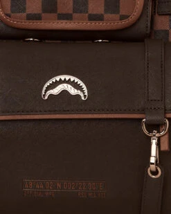 Sprayground Brown Checkered Special Ops Tote Bag Brown -Mitchell & Ness Shop 06010787 YX300 default 00030