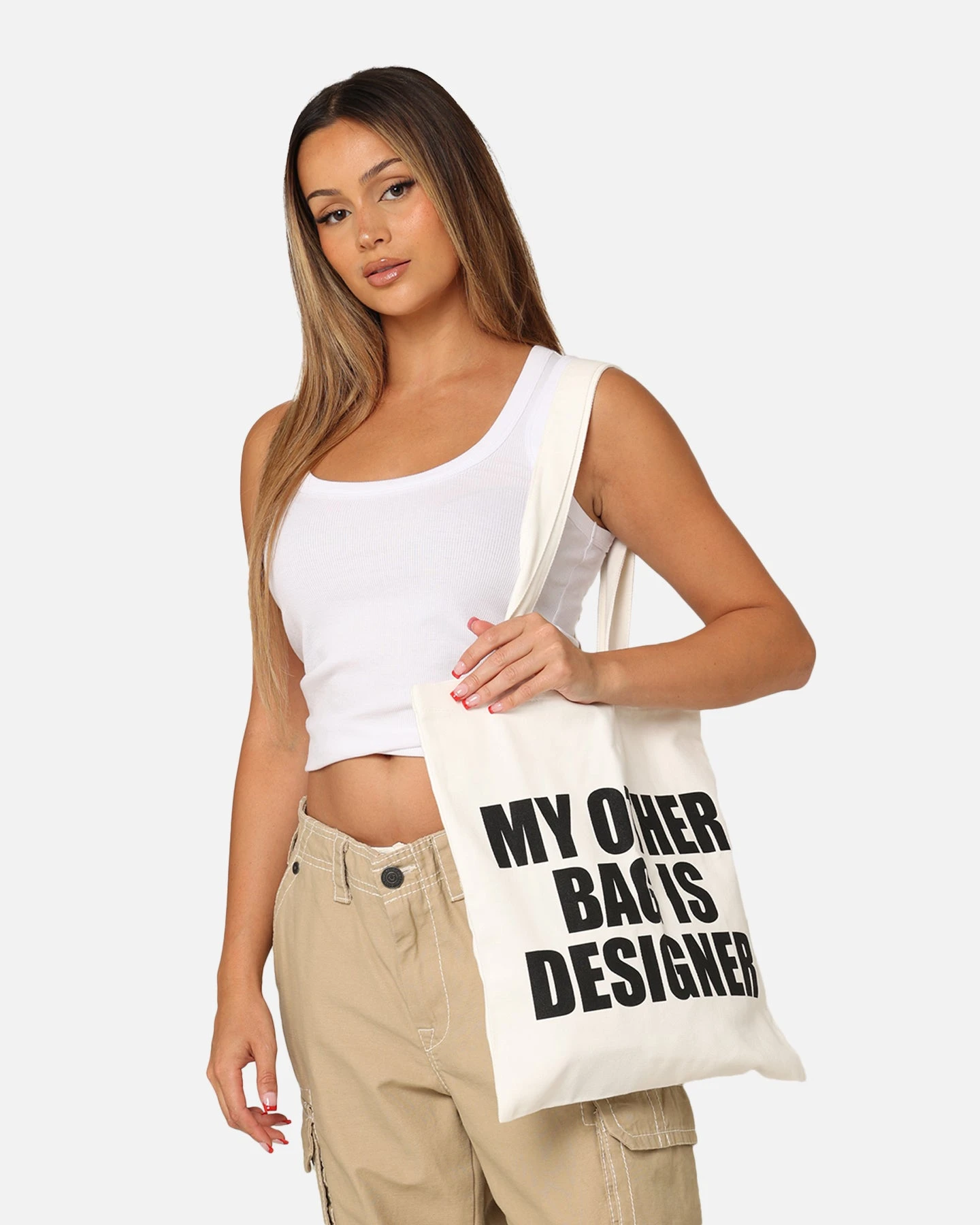 Secret Club My Other Bag Tote Bag Creme Secret Club My Other Bag Tote Bag Creme -Mitchell & Ness Shop 06010864 YC624 womens 009