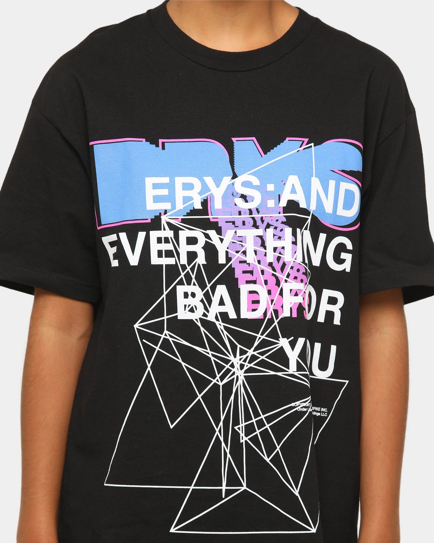 Jaden Smith Erys T-Shirt Black Jaden Smith Erys T-Shirt Black -Mitchell & Ness Shop 08000364 YB001 womens 0023