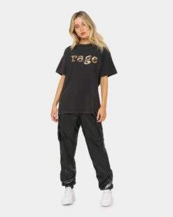 RAGE Men's Rage Vintage T-Shirt Black Wash -Mitchell & Ness Shop 08000425 YB295 womens 0021 cbad591e 01cf 4137 b0ff d0cb8043ddf2