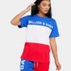 Billion Dollar Baby Tricolour T-Shirt Red/White/Blue