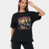 KISS Bravado Women's Hotter Than Hell T-Shirt Black -Mitchell & Ness Shop 08000620 YB001 womens 0010