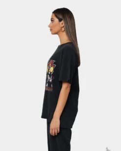 KISS Bravado Women's Hotter Than Hell T-Shirt Black -Mitchell & Ness Shop 08000620 YB001 womens 0060