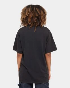 Slayer Classic Logo Vintage T-Shirt Black Wash -Mitchell & Ness Shop 08000644 YB295 womens 0050