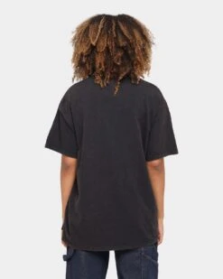 Slayer Rainbow Goat Vintage T-Shirt Black Wash -Mitchell & Ness Shop 08000646 YB295 womens 0050