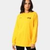 4HUNNID Roll The Dice Long Sleeve T-Shirt Mustard -Mitchell & Ness Shop 08000654 YM017 womens 0010 45680ffb 91f4 4dac bcaf 50d5e844d1bb