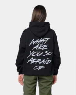 XXXTentacion What Are You Afraid Of Hoodie Black 5 XXXTentacion What Are You Afraid Of Hoodie Black -Mitchell & Ness Shop 08000687 YB001 womens 0040