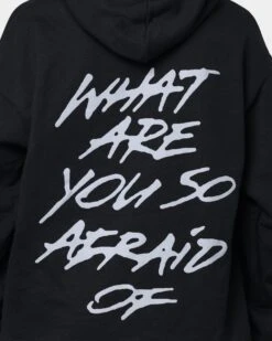 XXXTentacion What Are You Afraid Of Hoodie Black 9 XXXTentacion What Are You Afraid Of Hoodie Black -Mitchell & Ness Shop 08000687 YB001 womens 0080