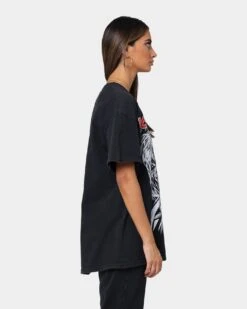 Iron Maiden Killer Face T-Shirt Black Wash -Mitchell & Ness Shop 08000694 YB295 womens 0050