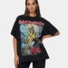 Iron Maiden Killer Short Sleeve T-Shirt Black Wash