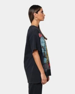 Iron Maiden Killer Short Sleeve T-Shirt Black Wash -Mitchell & Ness Shop 08000697 YB295 womens 0050