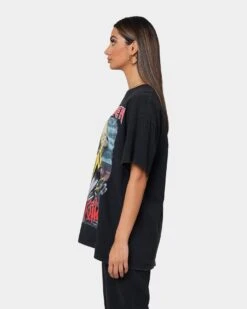 Iron Maiden Killer Short Sleeve T-Shirt Black Wash -Mitchell & Ness Shop 08000697 YB295 womens 0060