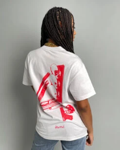 4HUNNID Street Short Sleeve T-Shirt White