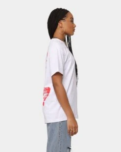 4HUNNID Street Short Sleeve T-Shirt White 8 4HUNNID Street Short Sleeve T-Shirt White -Mitchell & Ness Shop 08000726 YW100 womens 060