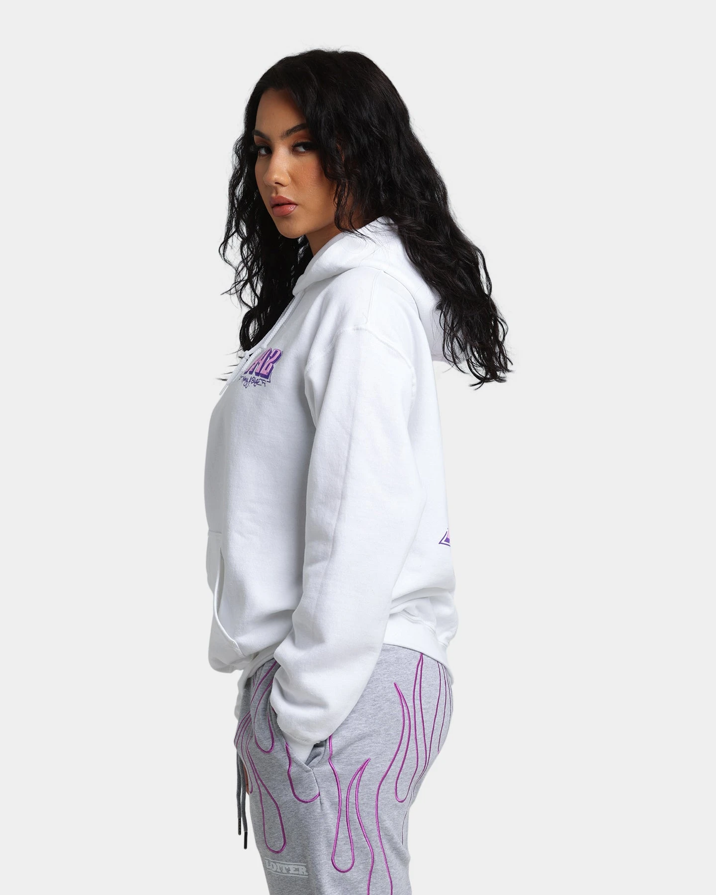 Mary J. Blige Real Love Hoodie White Mary J. Blige Real Love Hoodie White -Mitchell & Ness Shop 08000769 YW100 womens 0060