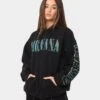 Nirvana Nevermind Hoodie Black Wash -Mitchell & Ness Shop 08000783 YB295 womens 0010