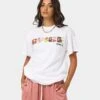 Spice Girls Spice Logo T-Shirt White -Mitchell & Ness Shop 08000812 YW100 womens 0010
