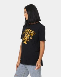 Blink 182 College Mascot T-Shirt Black -Mitchell & Ness Shop 08000833 YB001 womens 0060