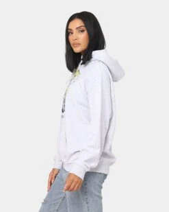 Green Day Longview Doodle Hoodie Off White -Mitchell & Ness Shop 08000841 YO007 womens 0060