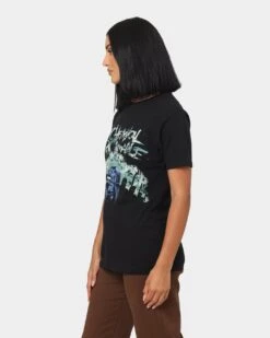 My Chemical Romance Knight Procession T-Shirt Black -Mitchell & Ness Shop 08000862 YB001 womens 0060