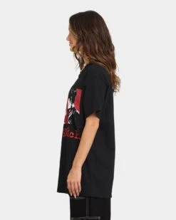 My Chemical Romance Face T-Shirt Black -Mitchell & Ness Shop 08000903 YB001 womens 0060