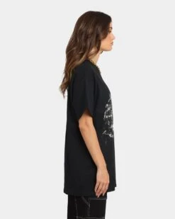 Korn Follow The Leader T-Shirt Black -Mitchell & Ness Shop 08000906 YB001 womens 0050