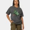 Gorillaz Green Geep T-Shirt Navy -Mitchell & Ness Shop 08000908 YQ001 womens 0010