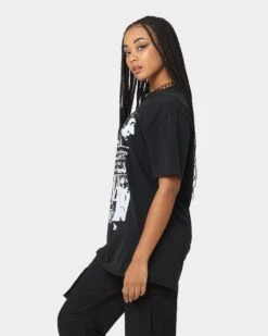 The Who Collage T-Shirt Black -Mitchell & Ness Shop 08000937 YB001 womens 0060