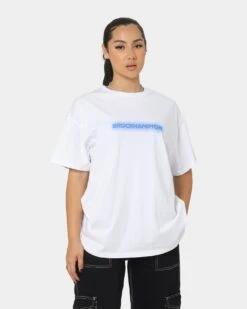 Brockhampton Alien T-Shirt White -Mitchell & Ness Shop 08000966 YW100 womens 0080