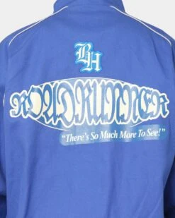 Brockhampton Flame Racing Jacket Royal Blue 5 Brockhampton Flame Racing Jacket Royal Blue -Mitchell & Ness Shop 08000967 YR189 womens 0040