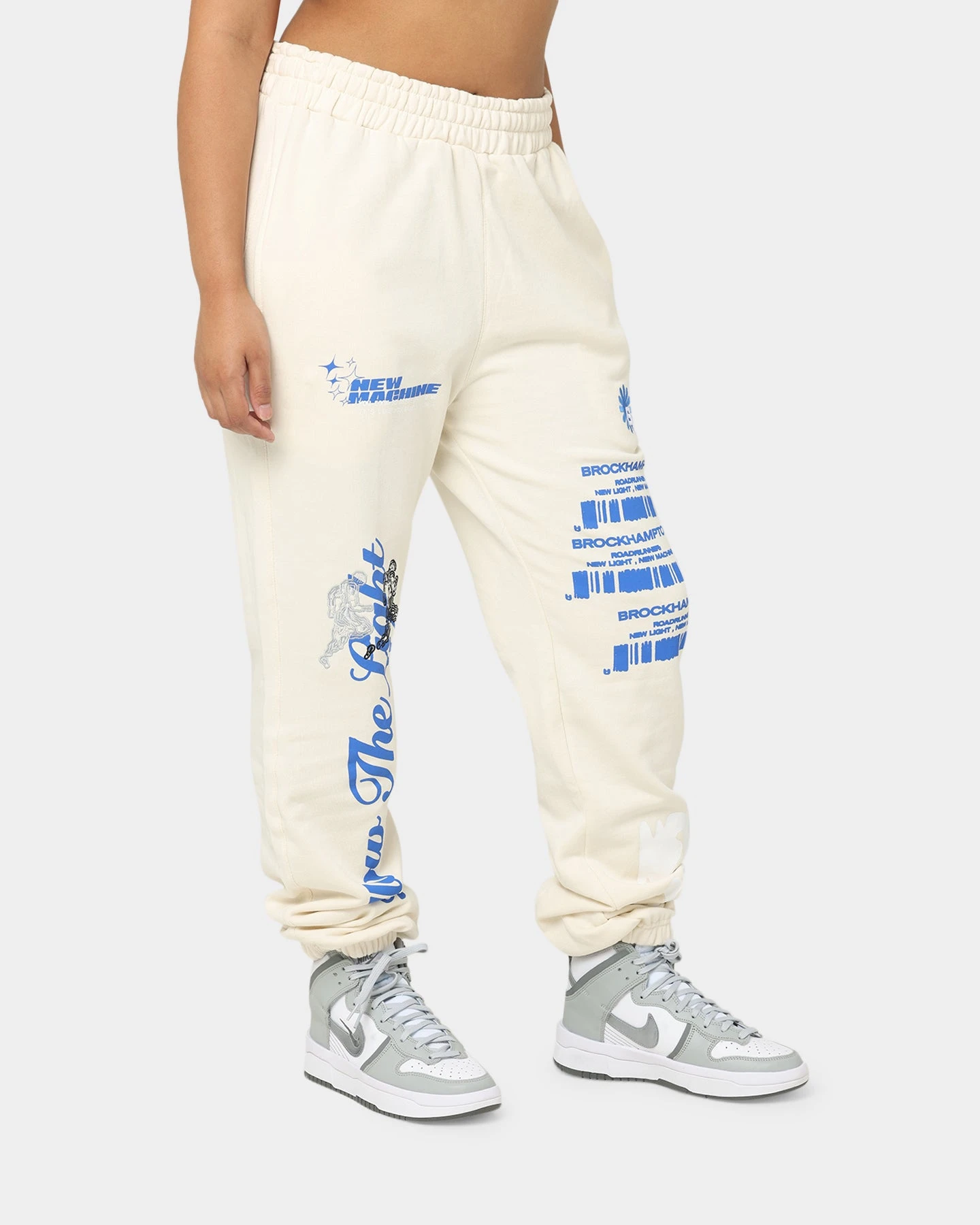 Brockhampton New Light Track Pants Off White Brockhampton New Light Track Pants Off White -Mitchell & Ness Shop 08000969 YO007 womens 0050