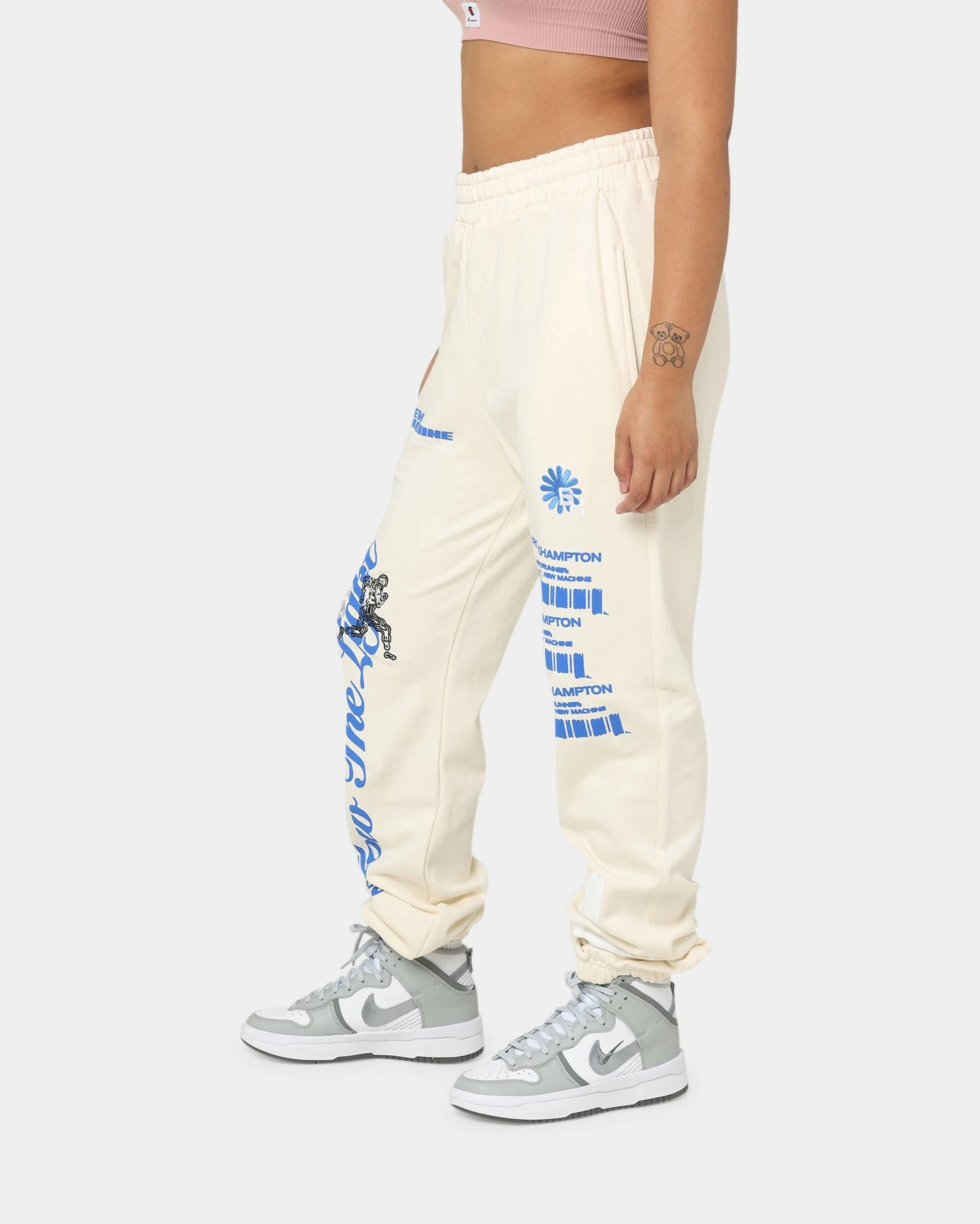 Brockhampton New Light Track Pants Off White Brockhampton New Light Track Pants Off White -Mitchell & Ness Shop 08000969 YO007 womens 0060