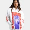 Tupac I Ain't Mad At Cha Hoodie White -Mitchell & Ness Shop 08000982 YW100 womens 0010