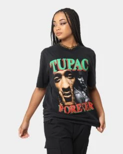 Tupac Forever T-Shirt Black Wash
